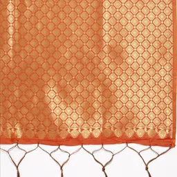 Royal Rajgharana Saree Woven Design Ethnic Motifs Zari Pure Silk Banarasi Saree image 5