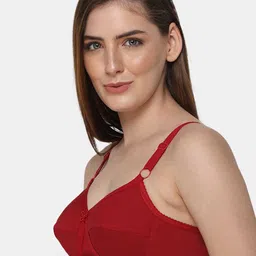 intimacy LINGERIE Full Coverage Cotton Bra with All Day Comfort image 4