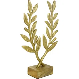 Maison Modern Gold-Toned Textured Curio Showpiece image 2