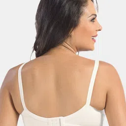 Sonari White & Nude-Coloured2  Everyday Pure Cotton Bra uniqueskinwhite32C image 3