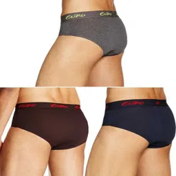 euro Pack of 5 Solid Men Brief image 2