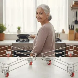 Stainless Steel Kitchen Trolley-image-50