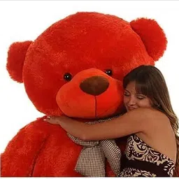 legal love Long Soft Lovable 5 feet red teddy bear - 10 cm-picture-23