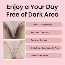 herbheal v-glow intimate whitening and lightening cream Intimate Cream (50 g) Intimate Cream image 3