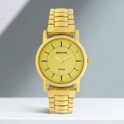 sonata Low cost - Astra Analog Watch - For Men NT77049YM01-picture-11