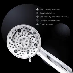 d&b bathware Premium 4 Gear Multi Functional Hand Shower With 1.5m Pipe And Wall Hook Handheld image 3