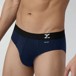 xyxx Pack of 2 Aero Anti-bacterial Odour-free cotton Solid Men Brief image 5