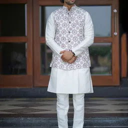 The Kurta Studio Men Regular Kurta with Churidar-picture-34