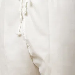 Jompers Men Yellow Chikankari Kurta with Churidar image 3