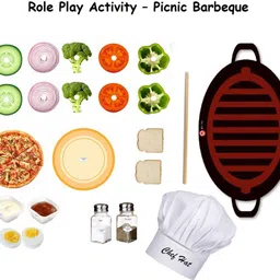 prepbuddy Beautiful Mindz Learning Kit for 1-2 Year olds with 7 Fun and Learning Activities (Flashcards, Painting, Role Play, Board Game, worksheets, Book) image 4