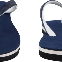 dashny Comfortable Soft Slippers & Flip Flops For Women (Navy) Women Slippers image 3
