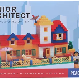 peacock Smart Blocks Senior Architect Set No 2133 & 610 Pieces-picture-27