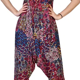 letz dezine Printed Rayon Women Harem Pants image 3