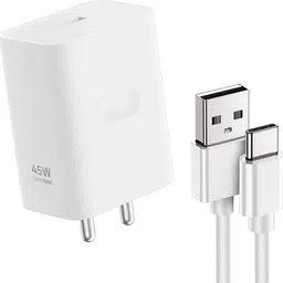 EYNK 45 W SuperVOOC 5 A Wall Charger for Mobile with Detachable Cable image 1