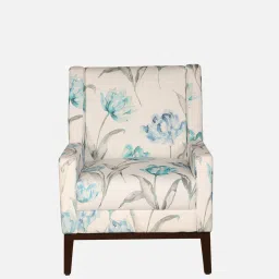 casacraft from pepperfry Dale Lounge Chair In Multiprint Color image 4