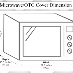 the furnishing tree Microwave Oven Cover image 5