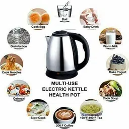 nyalkaranta SS Electric Kettle Multipurpose Large Cattle Electric Tea Milk Coffee Maker D173 Electric Kettle image 5