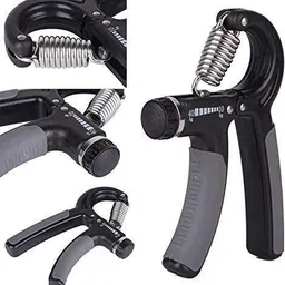 pmy Double Spring Tummy Trimmer with Adjustable Hand Gripper for Men, Women Fitness Accessory Kit Kit image 4