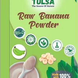 tulsa Raw Banana Powder No Preservatives No added Sugar Cereal 400G Cereal-picture-24