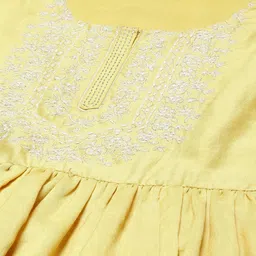 Biba Floral Embroidered Thread Work Anarkali Kurta image 2