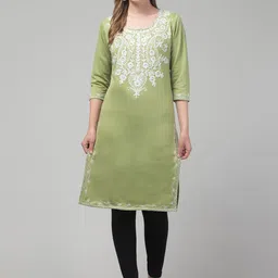FAMBEE Women Woollen Kurta-picture-22