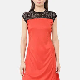 Ira Soleil Red Yoke Design Kurti-picture-40