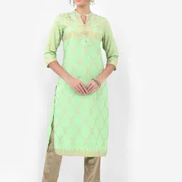 Vishudh Women Ethnic Motifs Printed Straight Kurta-image-63