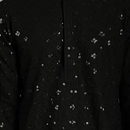 Jompers Men Thread Work Anarkali Kurta image 3