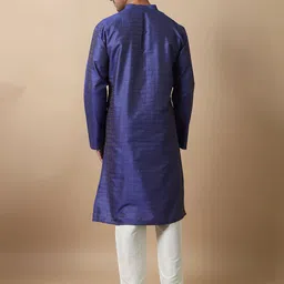 filori studio FILORI Geometric Woven Design Long Jacquard Kurta image 2