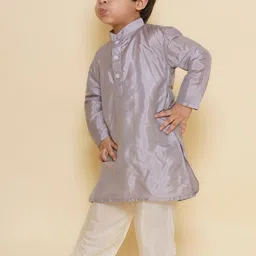 Sethukrishna Boys Mandarin Collar Kurta image 5