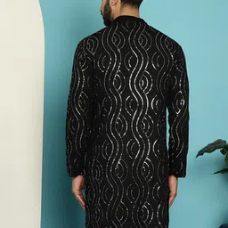 SOJANYA Sequin Embellished Pure Cotton Kurta image 2