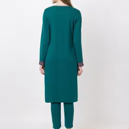 KEIKO Ethnic Motifs Design Acrylic Sweater Winter Kurta image 5