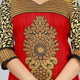 Jevi Prints Ethnic Motifs Printed Cotton Straight Kurta image 3