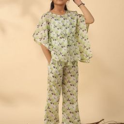 SANSKRUTIHOMES Printed Pure Cotton Night Suit-picture-27