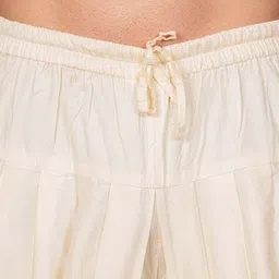 KISAH Bandhani Printed Mandarin Collar Kurta With Dhoti Pants image 3