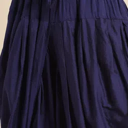 KISAH Men Red Striped Kurta with Dhoti Pants image 4