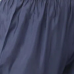 Berrylicious Women Pink Embroidered Chanderi Cotton Kurta with Trousers & With Dupatta image 3