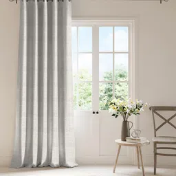 DDecor Beige Black Out Long Door Curtain-picture-19