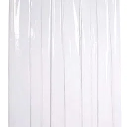 Kuber Industries Transparent Sheer PVC AC Door Curtain image 2