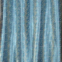 Aura Blue & Yellow 2 Pieces Printed Window Curtains image 3