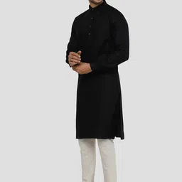 Modi Kurta Men Black Kurtas image 2