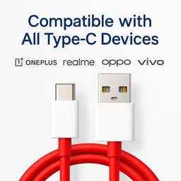 iBAss USB Type C Cable 6.5 A 1 m original DASH/WARP TYPE C CHARGING CABLE image 5