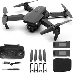 Hoveric E88 Pro Foldable Drone with Dual Speed Mode & HD Transmission 2.4 GHz AM4 4 Core Processor Designed for Workstation-picture-34