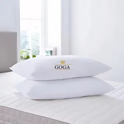 goga LUXURY Cotton Solid Sleeping Pillow Pack of 2-picture-17