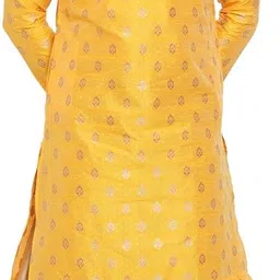 larwa Men Art Silk Kurta Pant Set-picture-25