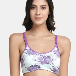 Inner Sense Pack of 3 Non-Wired Non Padded Antimicrobial Maternity Sustainable Bras IMB004B_4C_4D image 3