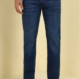 allen solly Men Regular Mid Rise Blue Jeans-picture-10