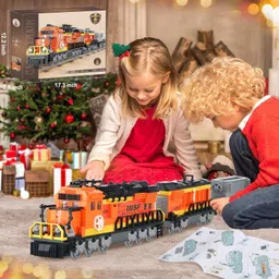 magicwand MagicwandDIY CargoTrain BuildBlock635Pcs,Multicolor image 2