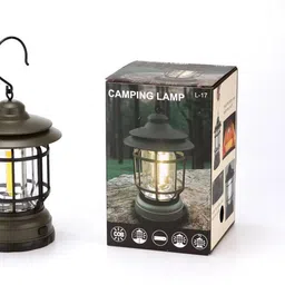 xydrozen USB Rechargeable Tent Lamp Lanterns Green Metal, Plastic Hanging Lantern-picture-42