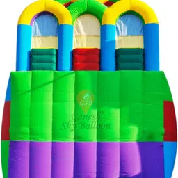 ganesh sky balloon Inflatable Slide Bouncy With Mickey Design With 14x22 Feet Inflatable Hoppers & Bouncer image 4